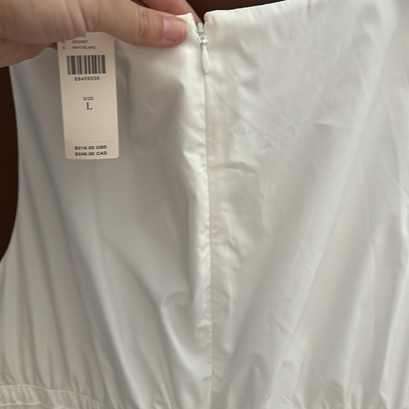NWT Amanda Uprichard at Anthropologie White Dress- L - Picture 4 of 14